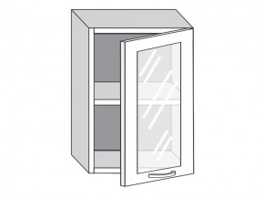 1.50.3 Шкаф настенный (h=720) на 500мм с 1-ой стекл. дверцей в Артёмовском - artyomovskij.магазин96.com | фото