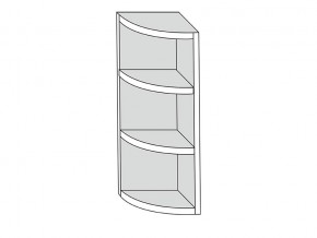 19.30.0р Полка угловая (h=913) радиусная  ЛДСП УНИ в Артёмовском - artyomovskij.магазин96.com | фото