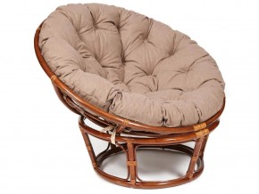 Кресло Papasan 23/01 W с подушкой Pecan, экошерсть Коричневый в Артёмовском - artyomovskij.магазин96.com | фото