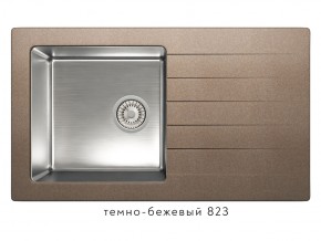 Мойка комбинированная Tolero twist TTS-860 Темно-бежевый 82 в Артёмовском - artyomovskij.магазин96.com | фото