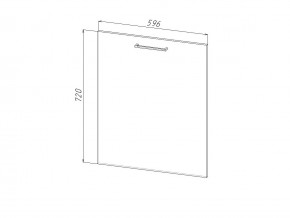 П 60 Комплект для посудомоечной машины 600 мм (цоколь + фасад) ЛДСП в Артёмовском - artyomovskij.магазин96.com | фото