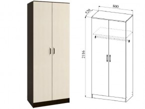 Шкаф 2 двери Ронда ШКР800.1 венге/дуб белфорт в Артёмовском - artyomovskij.магазин96.com | фото